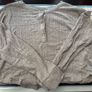 Hollister Ribbed Long Sleeve